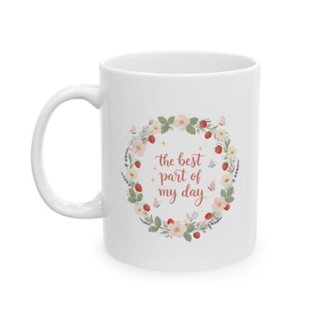 Floral Ceramic Mug - Image 4
