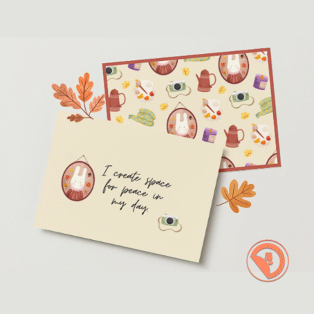 Cozy Affirmation Cards-10 sets - Image 4